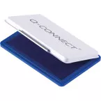 Q-CONNECT tampon encreur, ft 110 x 70 mm, bleu