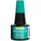Q-CONNECT encre à tampon, flacon de 28 ml, vert