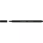 Q-Connect Fine Tip Triangular Black Felt Pen 0.4 mm KF18047