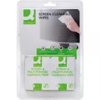 Q-CONNECT lingettes pour écrans paquet de 40 lingettes