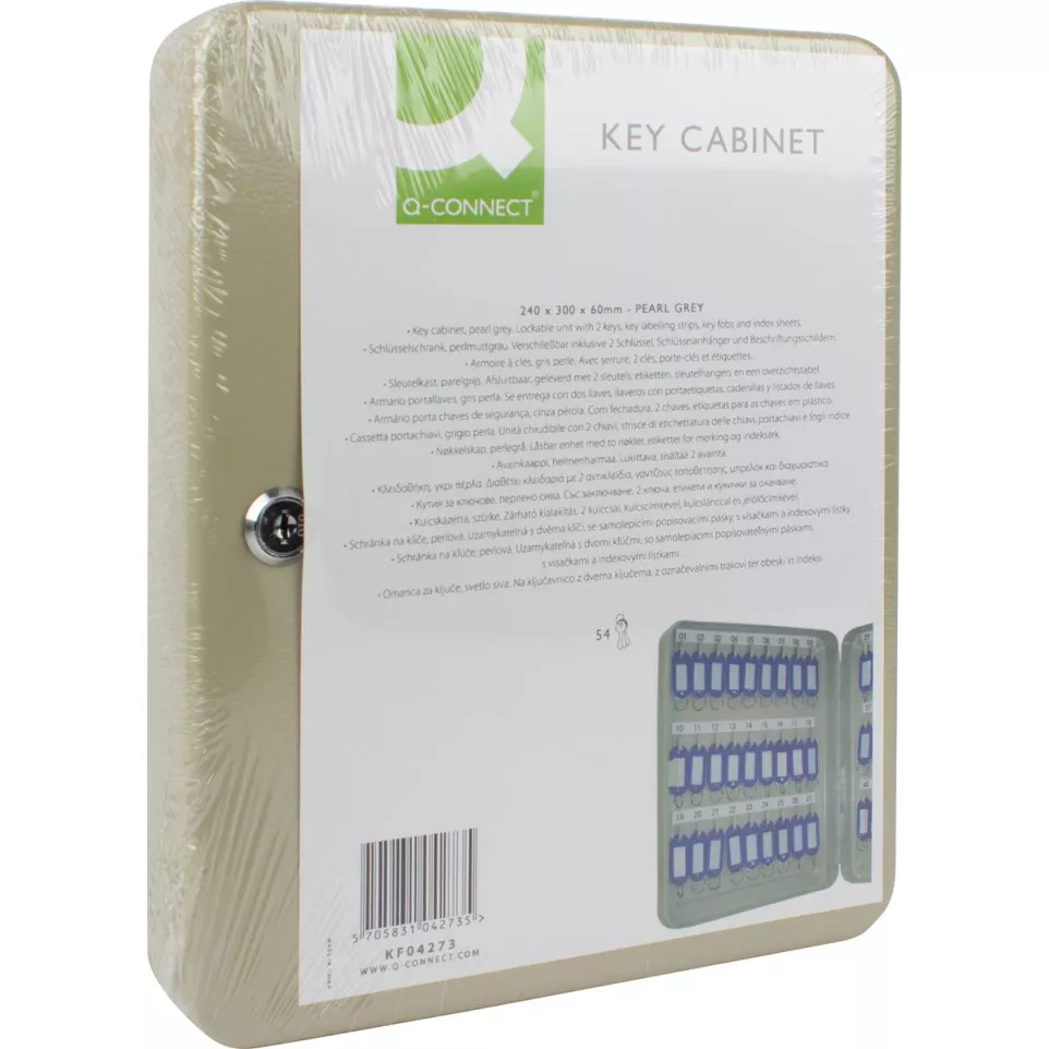 Q-CONNECT armoire à clés pour 54 clés...