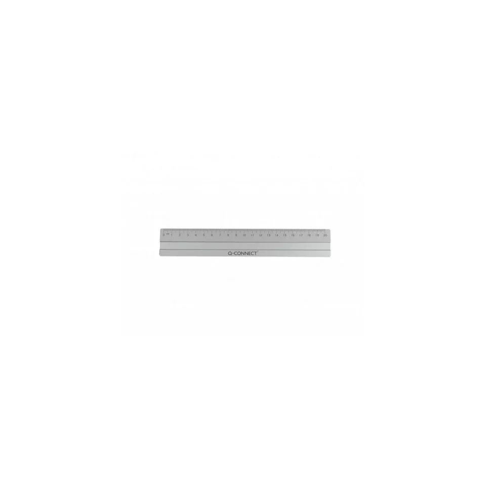 Q-CONNECT meetlat, aluminium, 20 cm,...