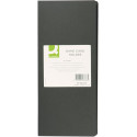 Q-CONNECT visitekaartenmap, Ft 11 x 26 cm, voor 96 kaarten, zwart