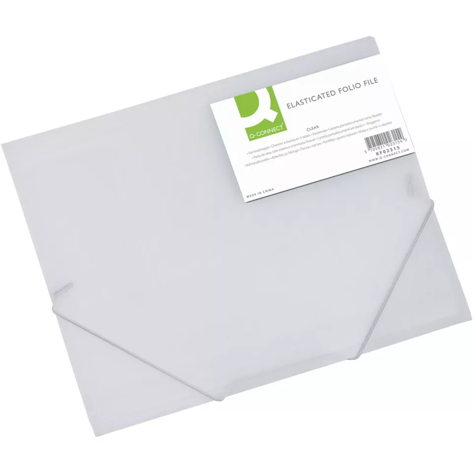 Q-CONNECT farde à rabats, A4, 3...