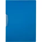 Q-CONNECT Klemmap swingclip A4 Transparant blauw