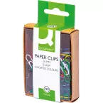 Q-CONNECT attache-tout, 26 mm, couleurs assorties, boîte de 125 pièces, accrochable