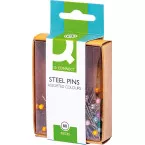 Q-CONNECT nickel-plated 3 x 30 mm staples box of 80 pieces