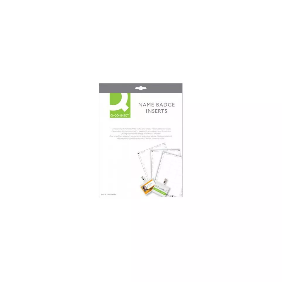 Q-Connect Combination Badge 75x40mm...