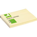Q-Connect Quick Notes 76 x 102 mm Yellow Pad 100 Sheets