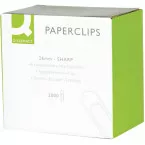 Q-CONNECT all-purpose paper clips 26 mm box of 2000 pieces