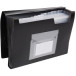 Q-CONNECT A4 Expanding File 13 Compartments Elastic Closure Black