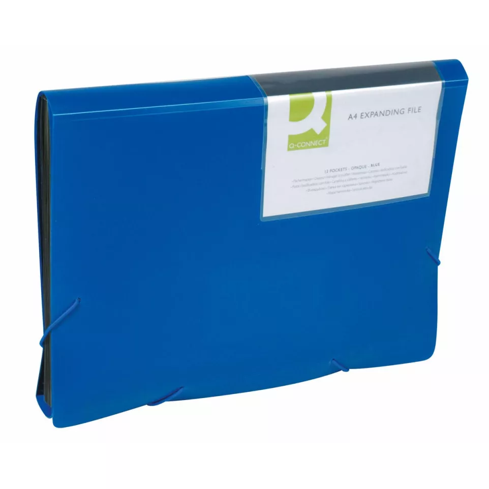 Q-CONNECT trieur, A4, PP, avec 13...