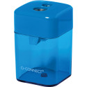 Q-CONNECT double-hole sharpener assorted colours