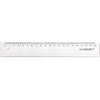 Q-CONNECT plastic ruler in...