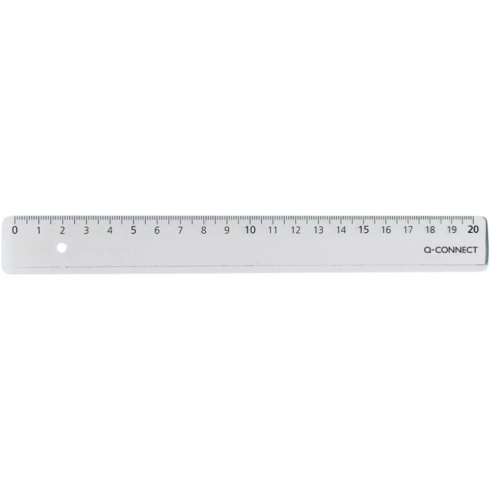 Q-CONNECT Transparent Polystyrene...