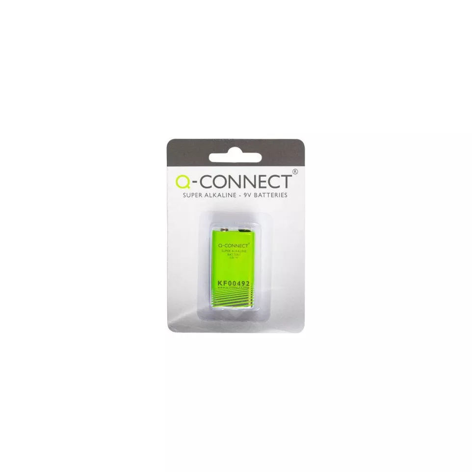 Q-CONNECT pile, alcaline, E, 9V