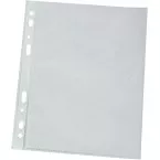 Q-Connect A4 11-Hole Punched Clear Plastic Pockets Pack of 100