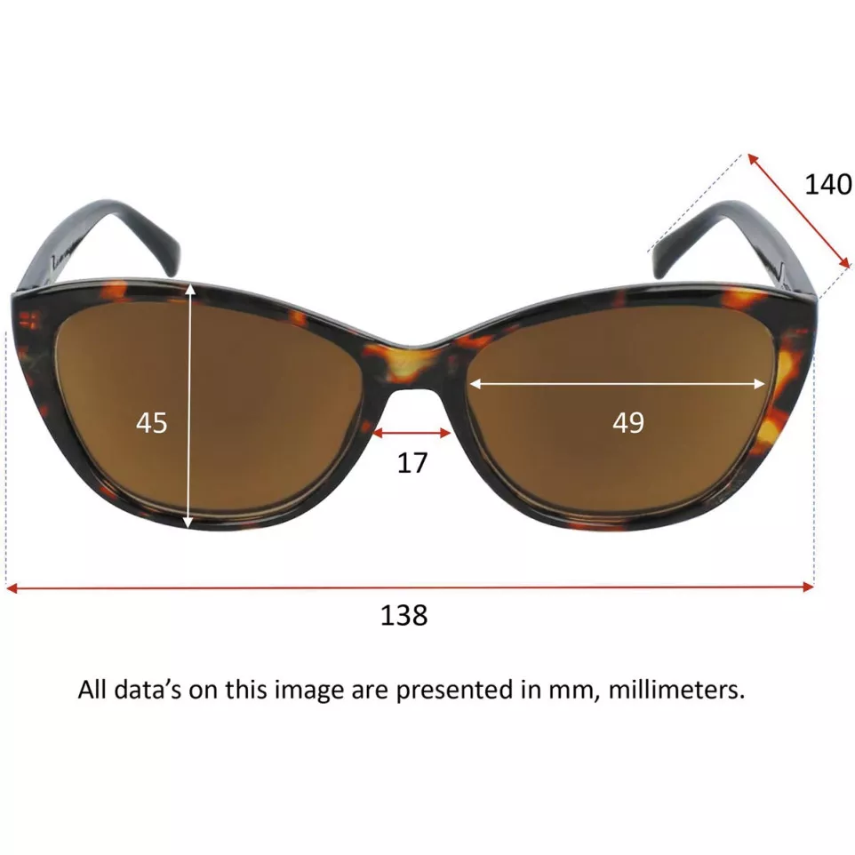 Silac Sol zonnebril Tom Brown, bruin