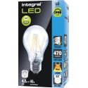 Integral lampe LED E27 Classic Globe, dimmable, 2.700 K, 3,4 W, 470 lumens
