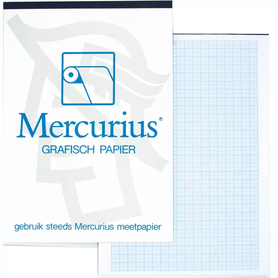Mercurius millimeterpapier, ft A3,...