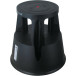Tabouret Comfort, en plastique, noir