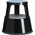 Rolkruk Premium, uit metaal, zwart