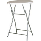 V-part table debout, blanc