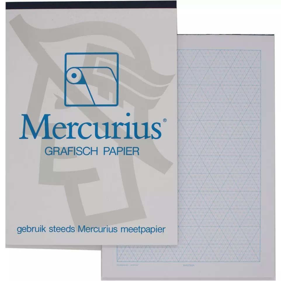 Mercurius Isometric Graph Paper 50...