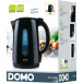 Domo waterkoker 360°, 1,7 liter, zwart