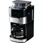Domo Grind and Brew Coffee Maker, Digital, 1.5 L, Black