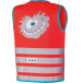 Wowow Crazy Monster Jacket gilet de sécurité, rouge, L (enfant)