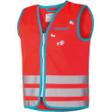 Wowow Crazy Monster Jacket gilet de sécurité, rouge S (enfant)