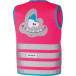 Wowow Crazy Monster Jacket gilet de sécurité, rose, L (enfant)
