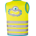 Wowow Crazy Monster Jacket gilet de sécurité, jaune, M (enfant)