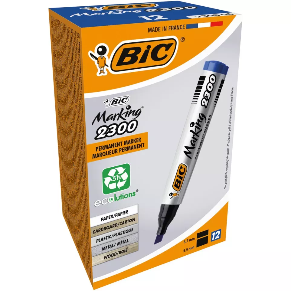 BIC Ecolutions Permanent Marker,...