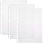 OXFORD Clear A4 Punched Pockets 23 Holes 90 Microns Box of 100