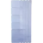 Wowow reflective sticker set, silver