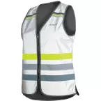 WOWOW Lucy Jacket Full Reflective Safety Vest Grey S Adult