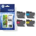 Brother cartouche d'encre, 1.500 - 3.000 pages, OEM LC-422XLVAL, 4 couleurs