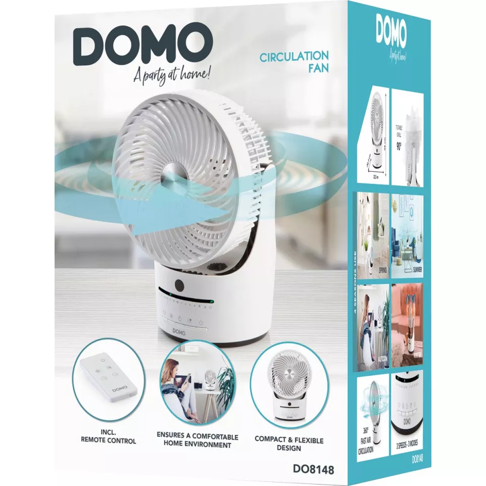 Domo tafelventilator, diameter 25 cm