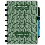 Correctbook Endless Agenda A5, uitwisbaar / herbruikbaar, Forest Green (donkergroen)