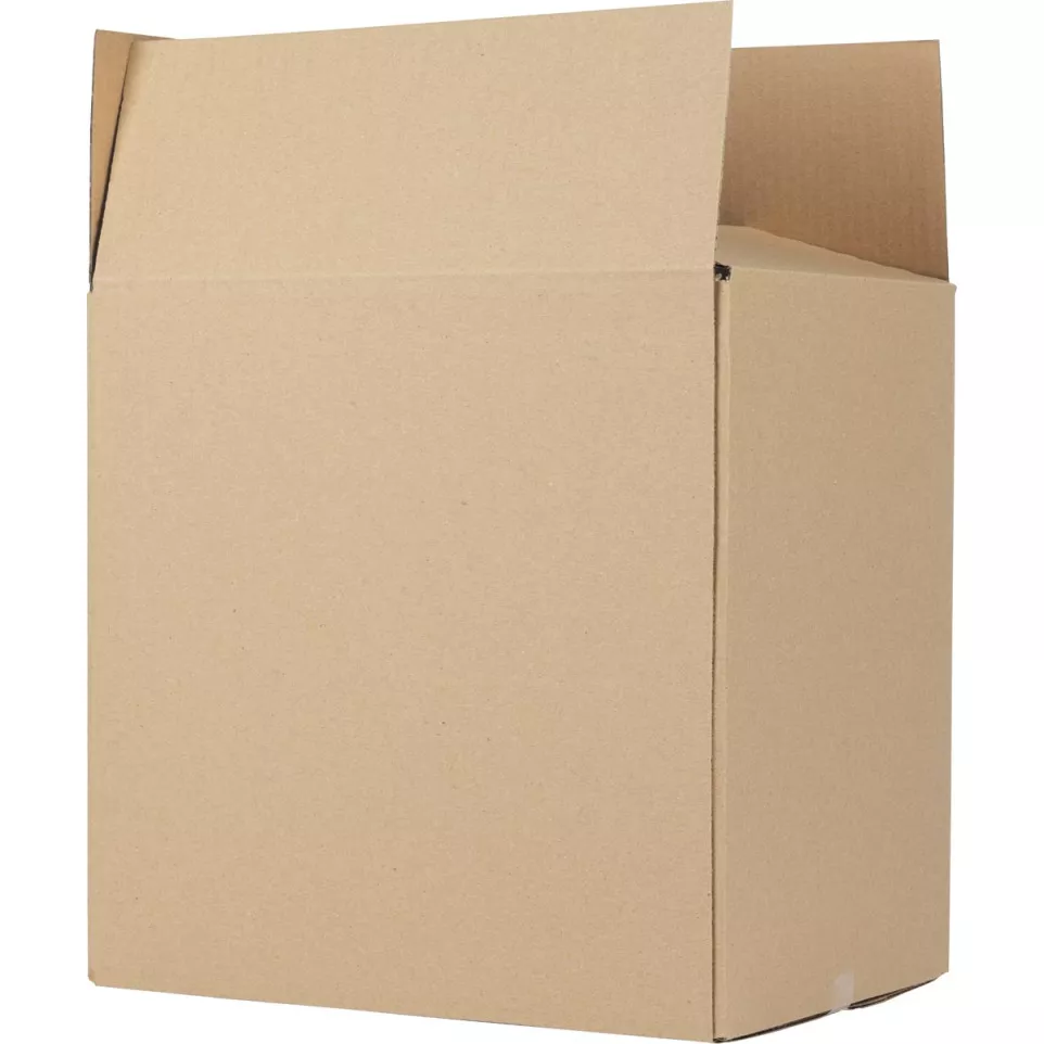 Brown Shipping Box, 12 x 8.7 x 11.8 in