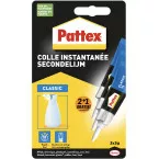 Pattex Classic secondelijm, 3 g, 2 + 1 gratis, op blister