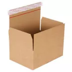 Boîte d'expédition, cannelure simple, speedbox, blanc, ft 213 x 153 x 109 mm