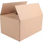 Brown Corrugated Shipping Box 305 x 220 x 150 mm