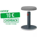 Leitz Ergo Cosy actieve Zit/Sta kruk, grijs