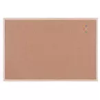 Bi-Office kurkbord met houten kader, ft 90 x 60 cm