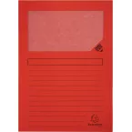 Exacompta L-Map Forever Cardboard Document Wallets A4 Pack of 25 Red