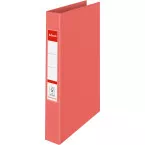 Esselte Colour'Breeze 2-Ring Binder A4 Rigid Cover Coral