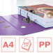 Esselte ordner Colour'Breeze, A4, PP, rug van 75 mm, lavande